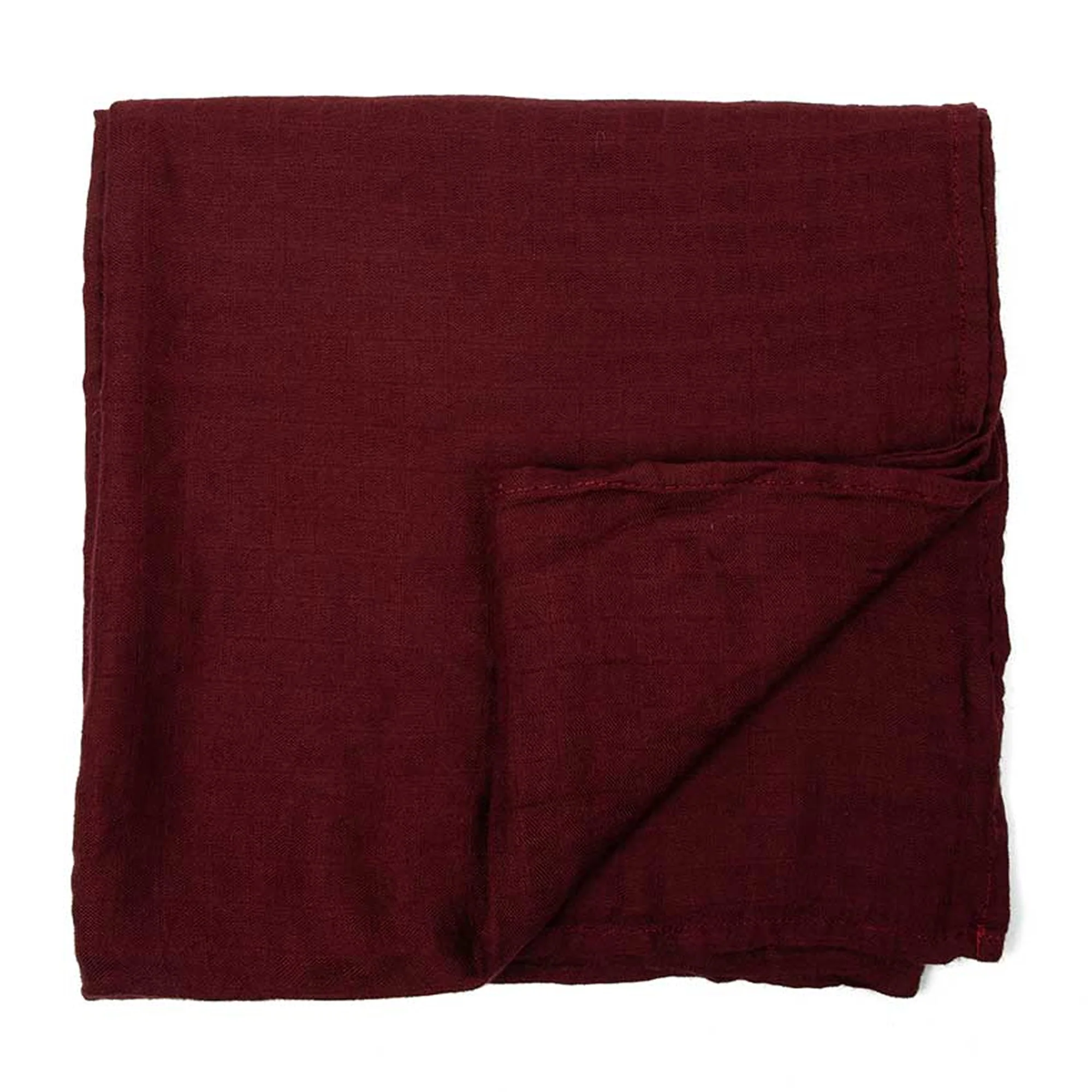 Swaddle Blanket - Maroon